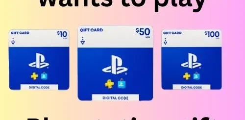 Playstation gift card