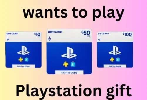 Playstation gift card