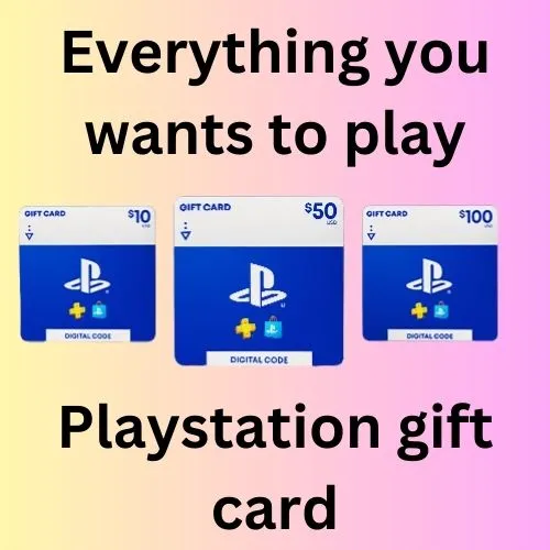 Playstation gift card